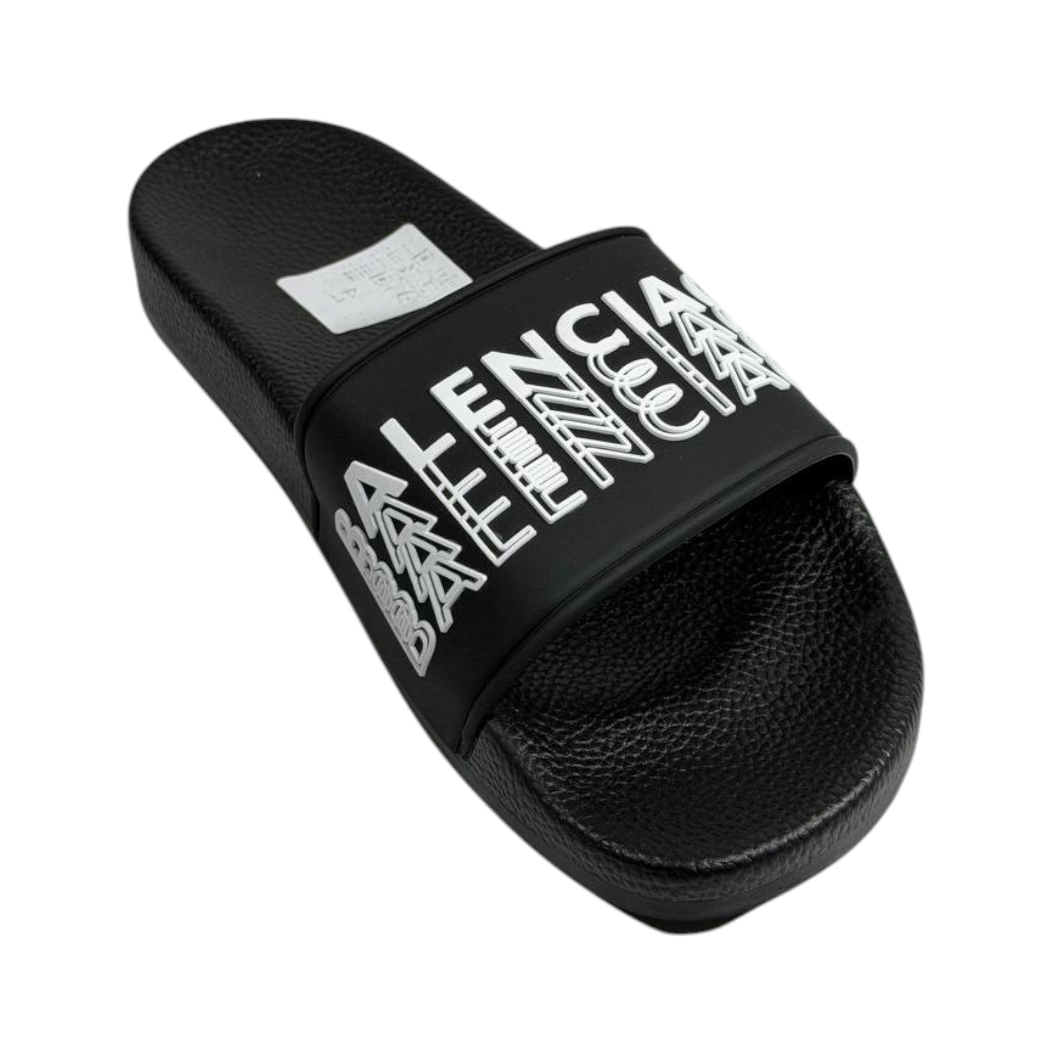 Balenciaga Black Logo Slides – Luxury Streetwear Comfort Sandals 🖤🔥