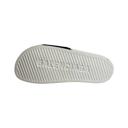 Balenciaga Paris Blue Slides – Premium Summer Luxury Slippers 💙🤍