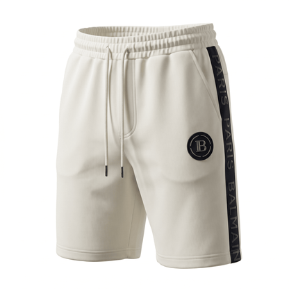 Balmain Paris White Luxury Shorts 🤍🖤
