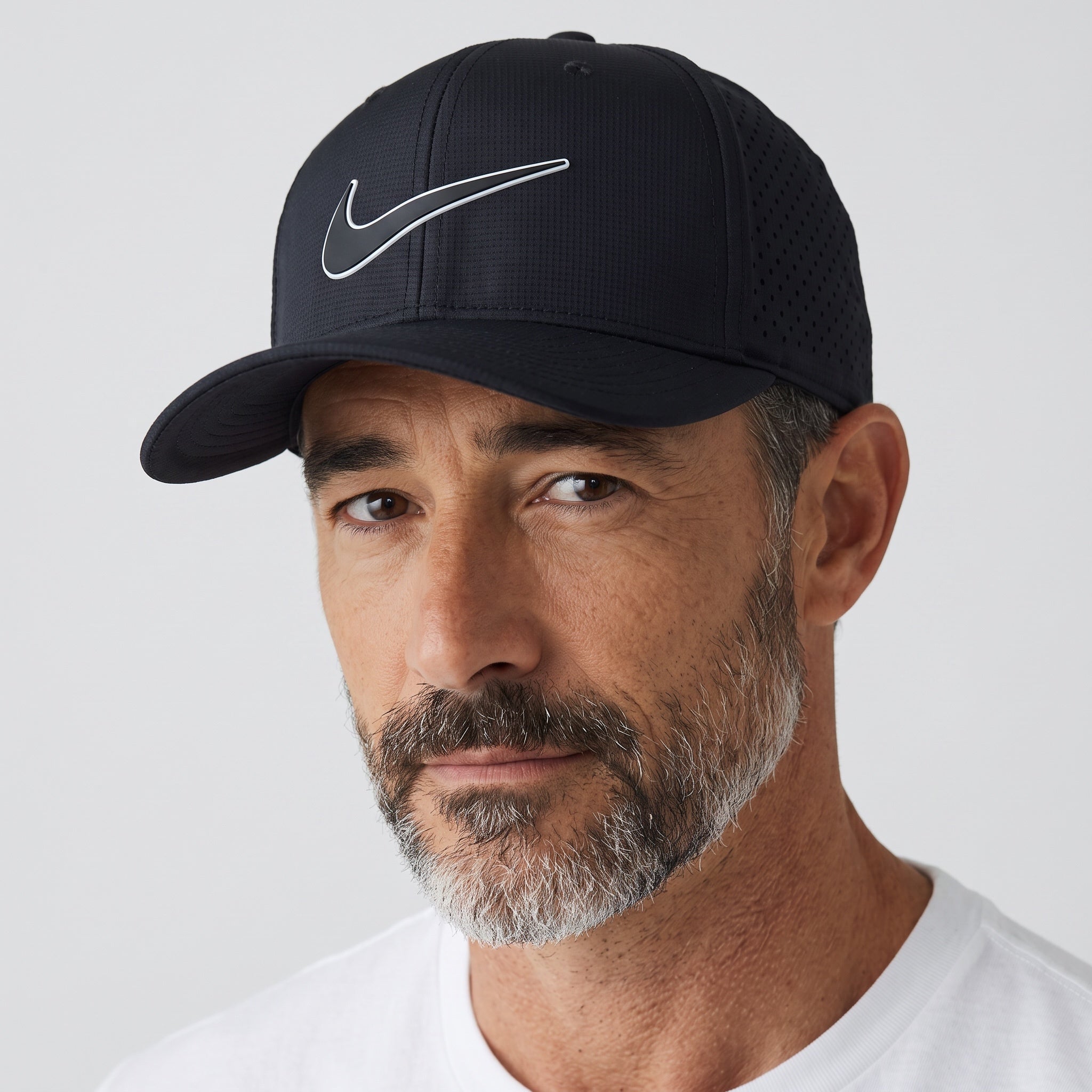 Nike Perforated Sport Cap – Sleek Black 🧢
