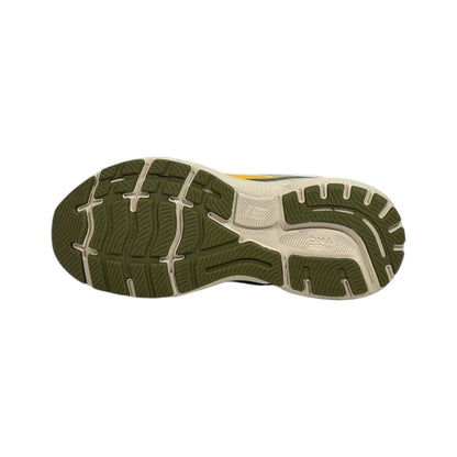 🤍💚 Brooks Adrenaline GTS 23 Running Shoes – Cream Olive Edition 🏃‍♂️⚡