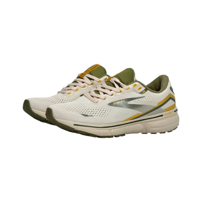 🤍💚 Brooks Adrenaline GTS 23 Running Shoes – Cream Olive Edition 🏃‍♂️⚡