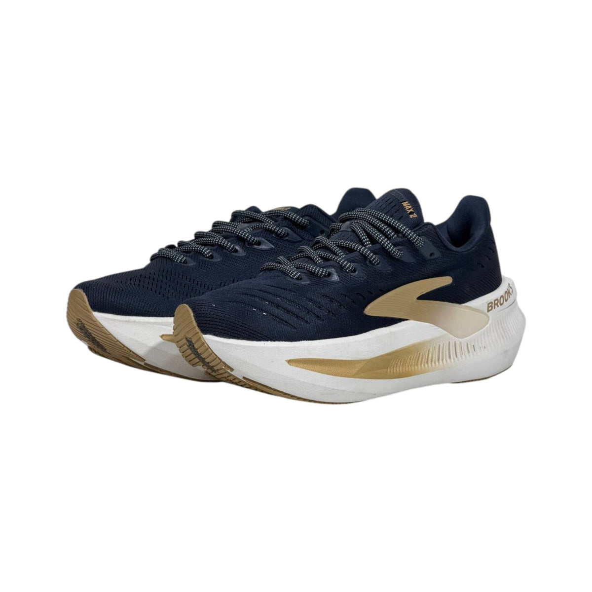 Brooks Running Performance Sneakers — Navy Gold