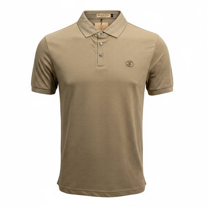 🤎 Burberry Beige Monogram Polo Shirt – Timeless Luxury Essential 👕✨