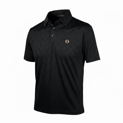 🖤 Burberry Black Monogram Polo Shirt – Modern Luxury Essential 👕✨