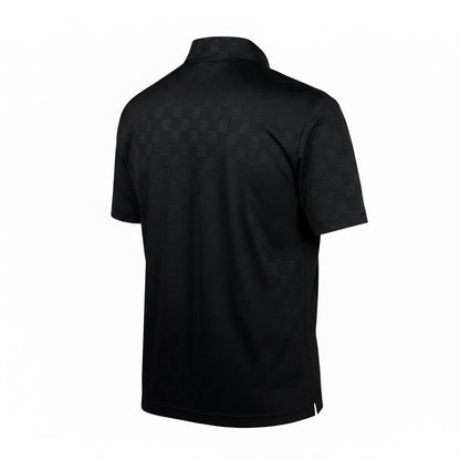 🖤 Burberry Black Monogram Polo Shirt – Modern Luxury Essential 👕✨
