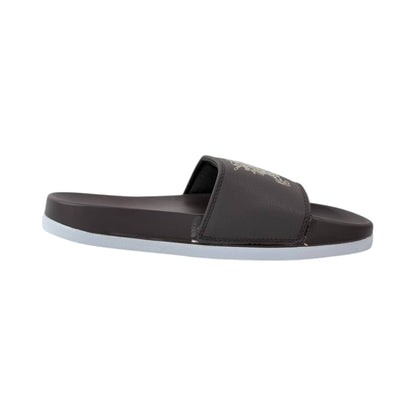 🩴 Burberry Equestrian Knight Slides – Dark Brown Luxury Edition 🤎✨
