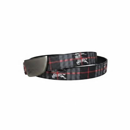 Burberry Heritage Check Leather Belt 125CM 🖤✨