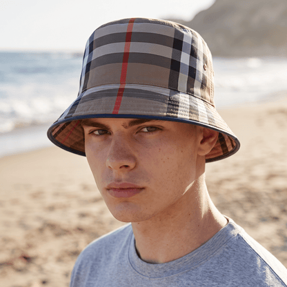 Burberry Vintage Check Bucket Hat 🏖️🤎