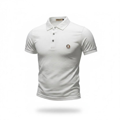 🤍 Burberry White Polo Shirt – Classic Minimal Logo Polo 👕✨