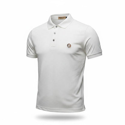 🤍 Burberry White Polo Shirt – Classic Minimal Logo Polo 👕✨