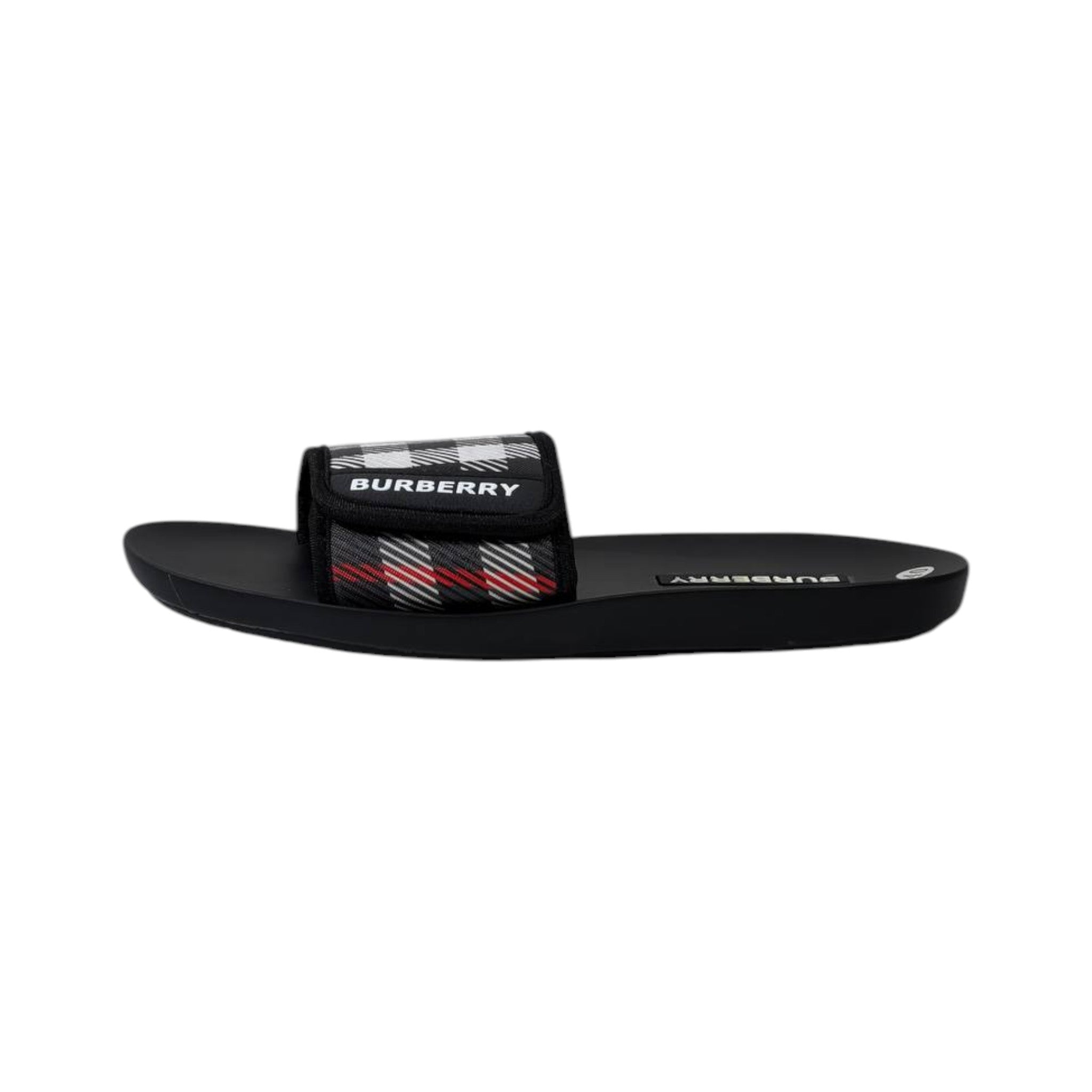 ✨ Burberry x Goodyear Check Slides – Luxury Comfort Meets Everyday Style