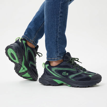 Lacoste Chunky Runner — Black & Green
