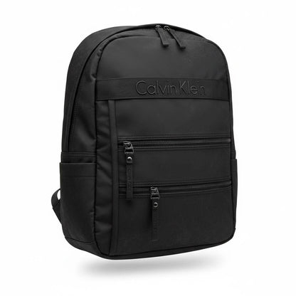Calvin Klein Black Premium Backpack – Modern Minimalist Everyday Bag 🎒🖤