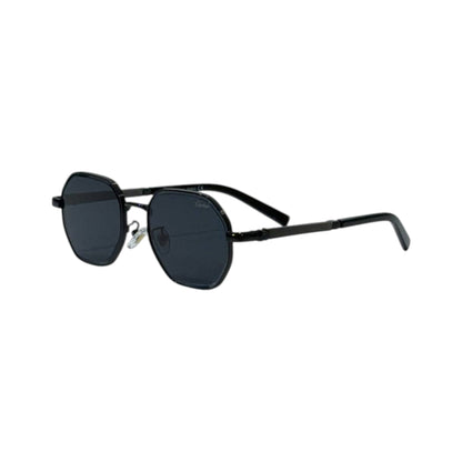 🕶️ Cartier-Inspired Black Geometric Sunglasses | Modern Luxury Edition ✨