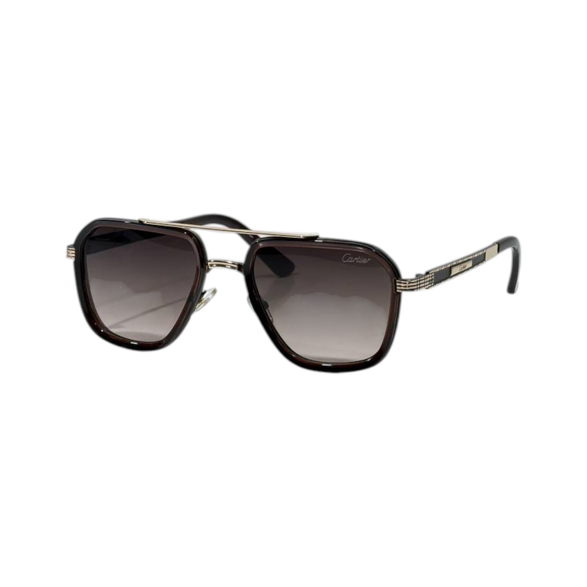 🕶️ Cartier Navigator Square Sunglasses | Luxury Gradient Eyewear ✨