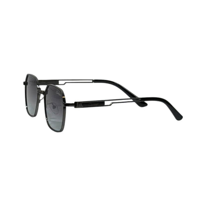 Cartier Noir Geometric Aviator Sunglasses