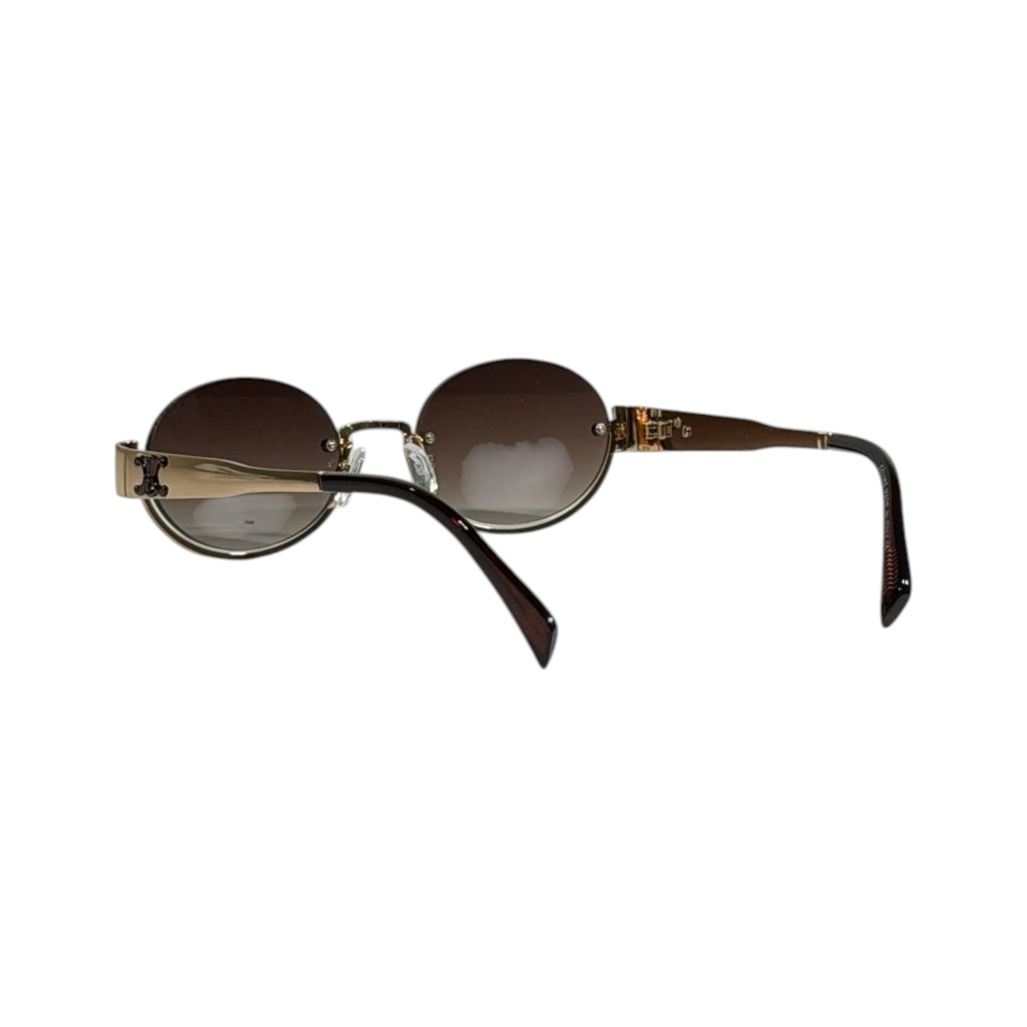 Celine Round Sunglasses – Gold Vintage Luxury 🕶️✨