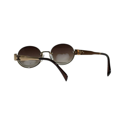 Celine Round Sunglasses – Gold Vintage Luxury 🕶️✨