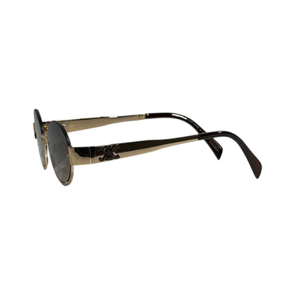 Celine Round Sunglasses – Gold Vintage Luxury 🕶️✨