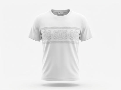 Celine White Triomphe Logo T-Shirt 🤍✨