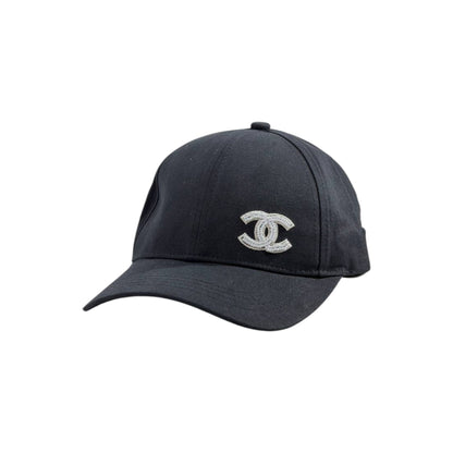 🧢 Chanel Black CC Cap | Timeless Luxury Minimal Style ✨🖤