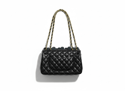 Chanel Floral Camellia Chain Bag 🌸🖤