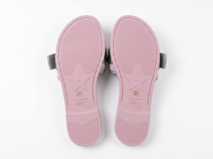 Christian Dior DiorAct Logo Slides – Pink & Grey 🌸