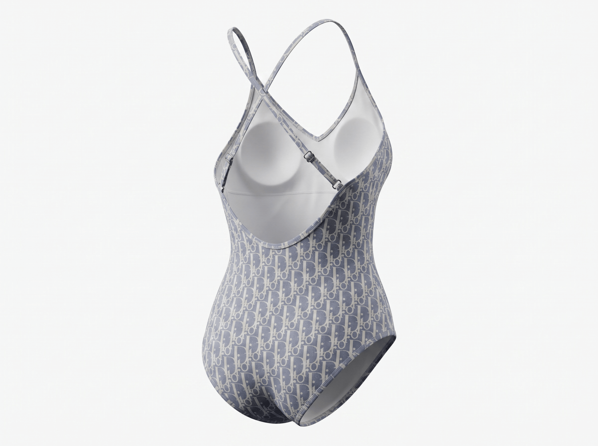 Christian Dior Oblique One-Piece Swimsuit 💙🤍🌊