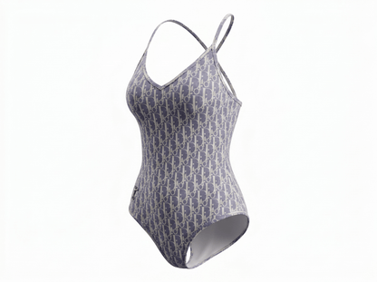 Christian Dior Oblique One-Piece Swimsuit 💙🤍🌊