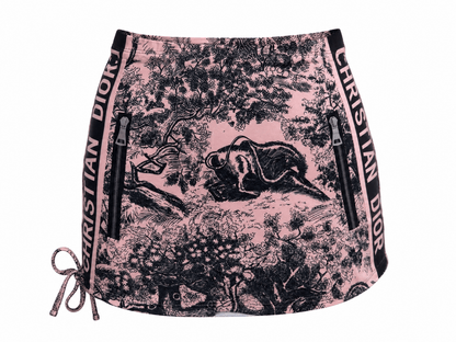Christian Dior Toile de Jouy Pink Beach Set 🌸🖤🏖️