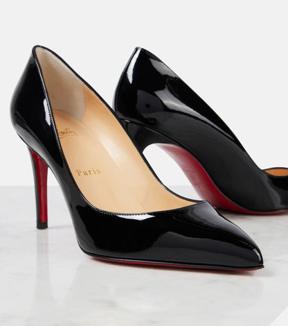 Christian Louboutin So Kate Patent Pumps – Black Red Sole Edition ❤️🖤✨