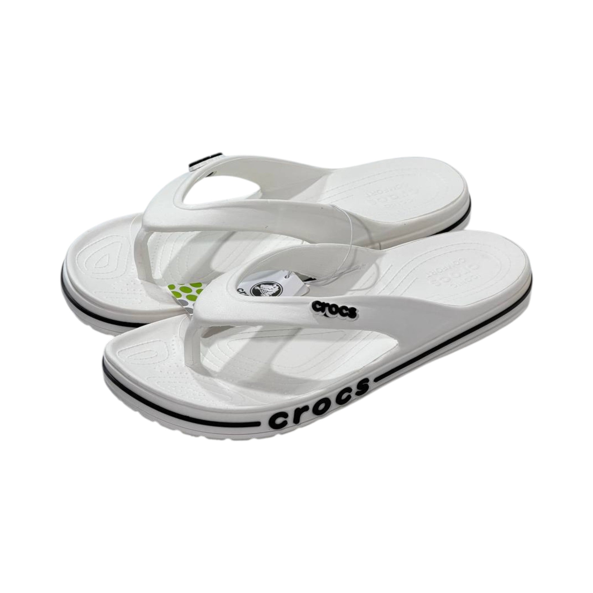 🤍 Crocs Bayaband Flip Flops – Lightweight Comfort for Every Step