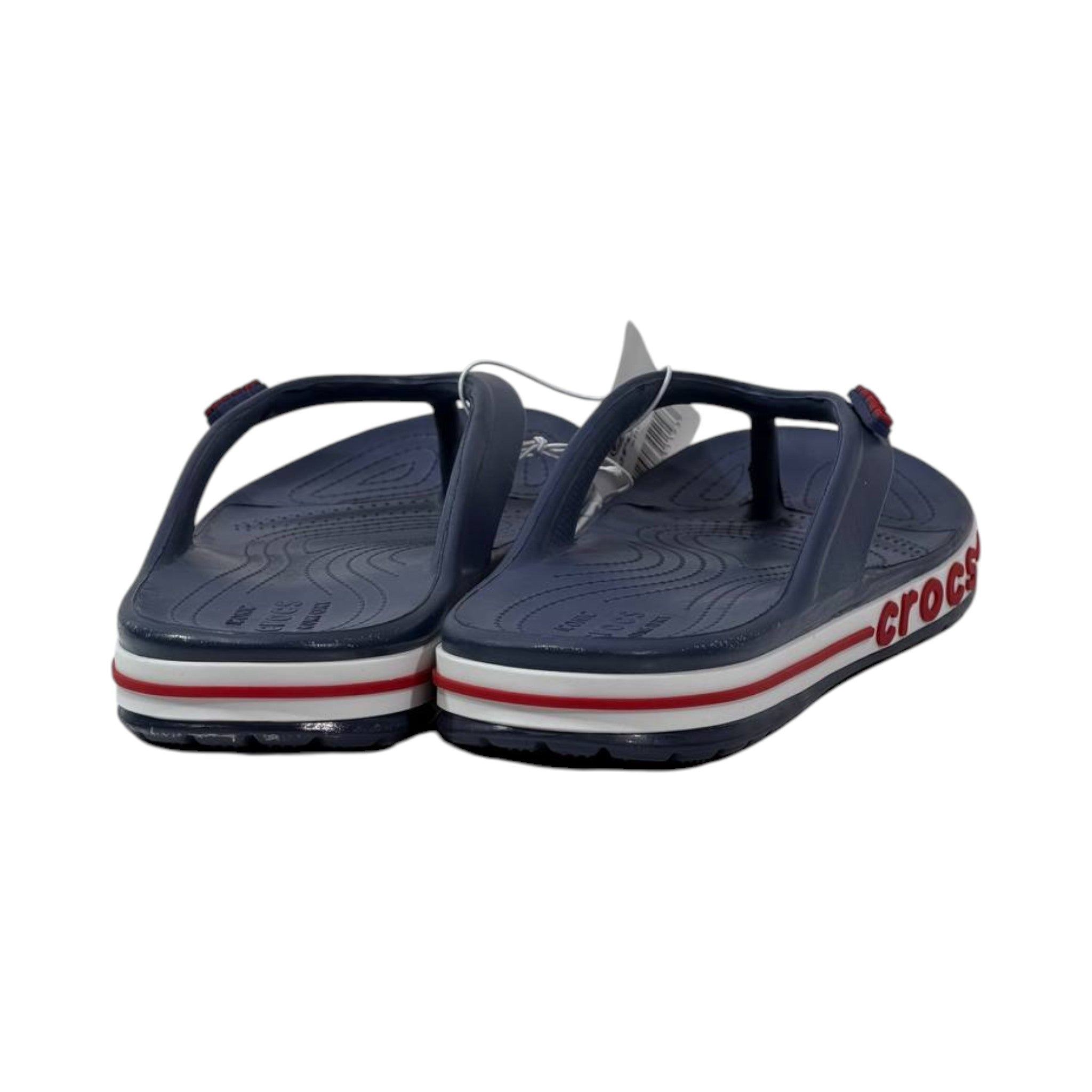 🔵 Crocs Bayaband Flip Flops – Navy Edition | Lightweight Comfort for Every Adventure