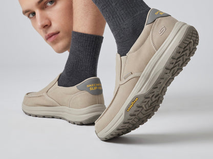 Skechers Slip-Ins – Beige Comfort Slip-On 👟