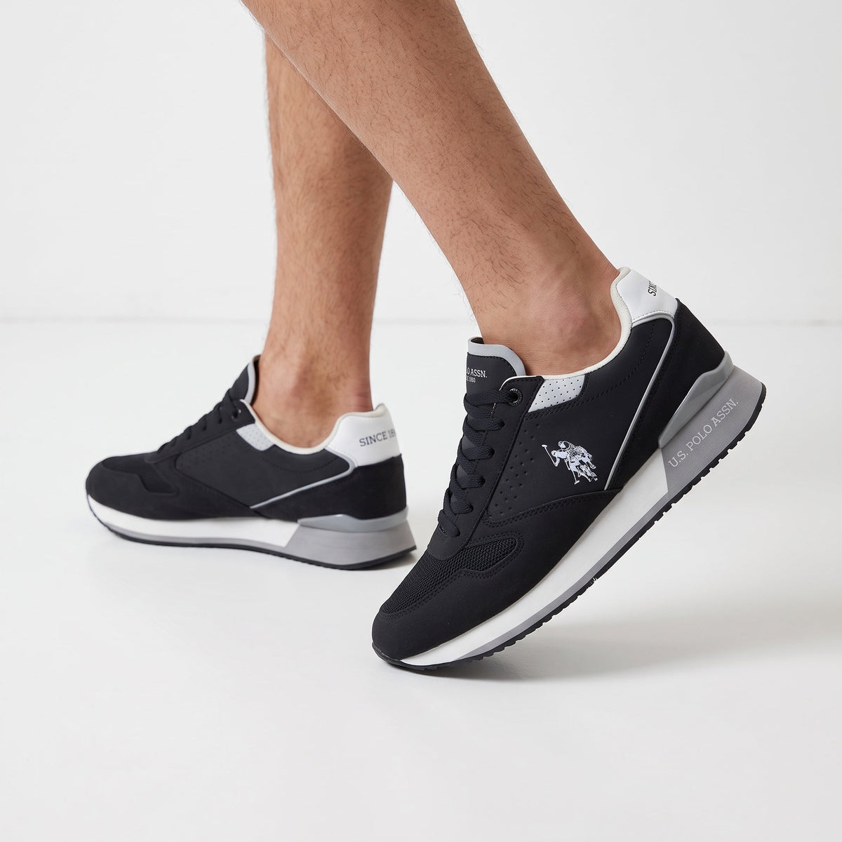 U.S. Polo Assn. Trainer Runner — Navy