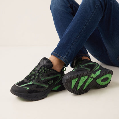 Lacoste Chunky Runner — Black & Green