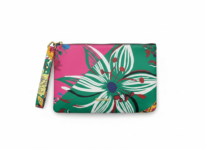 Desigual Floral Wristlet Pouch – Colorful Statement Clutch 🌸💖
