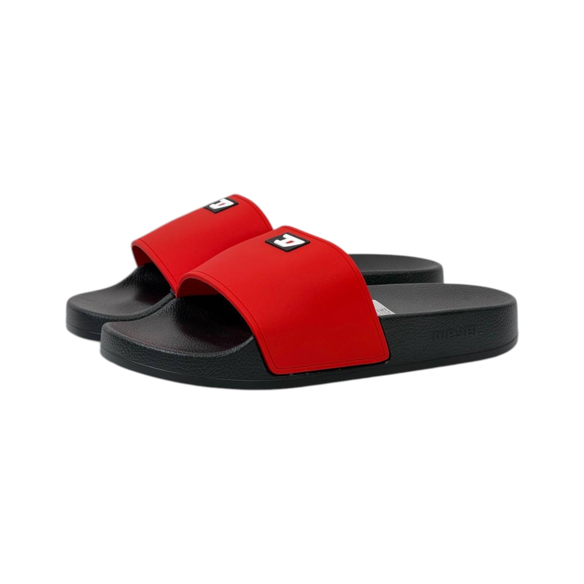 Diesel Essential Slides – Red & Black Edition 🔴⚫🔥