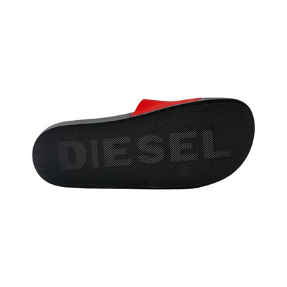 Diesel Essential Slides – Red & Black Edition 🔴⚫🔥