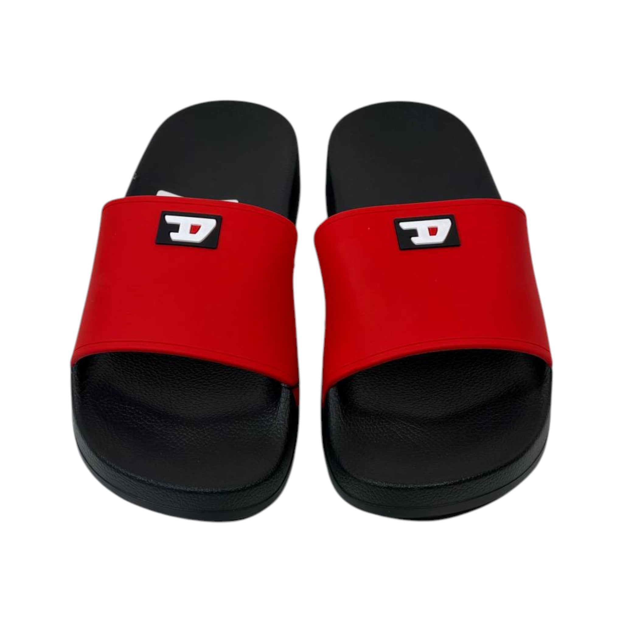 Diesel Essential Slides – Red & Black Edition 🔴⚫🔥
