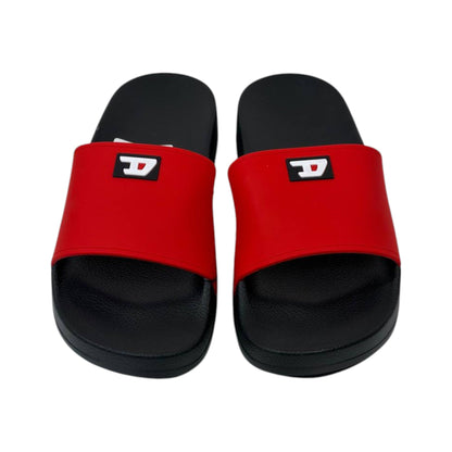 Diesel Essential Slides – Red & Black Edition 🔴⚫🔥