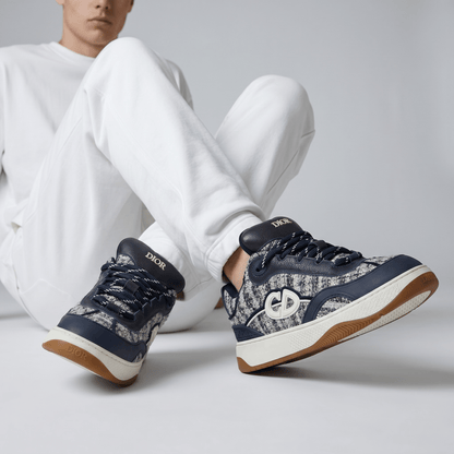 🤍 Dior B27 Tweed Low-Top Sneakers 👟✨