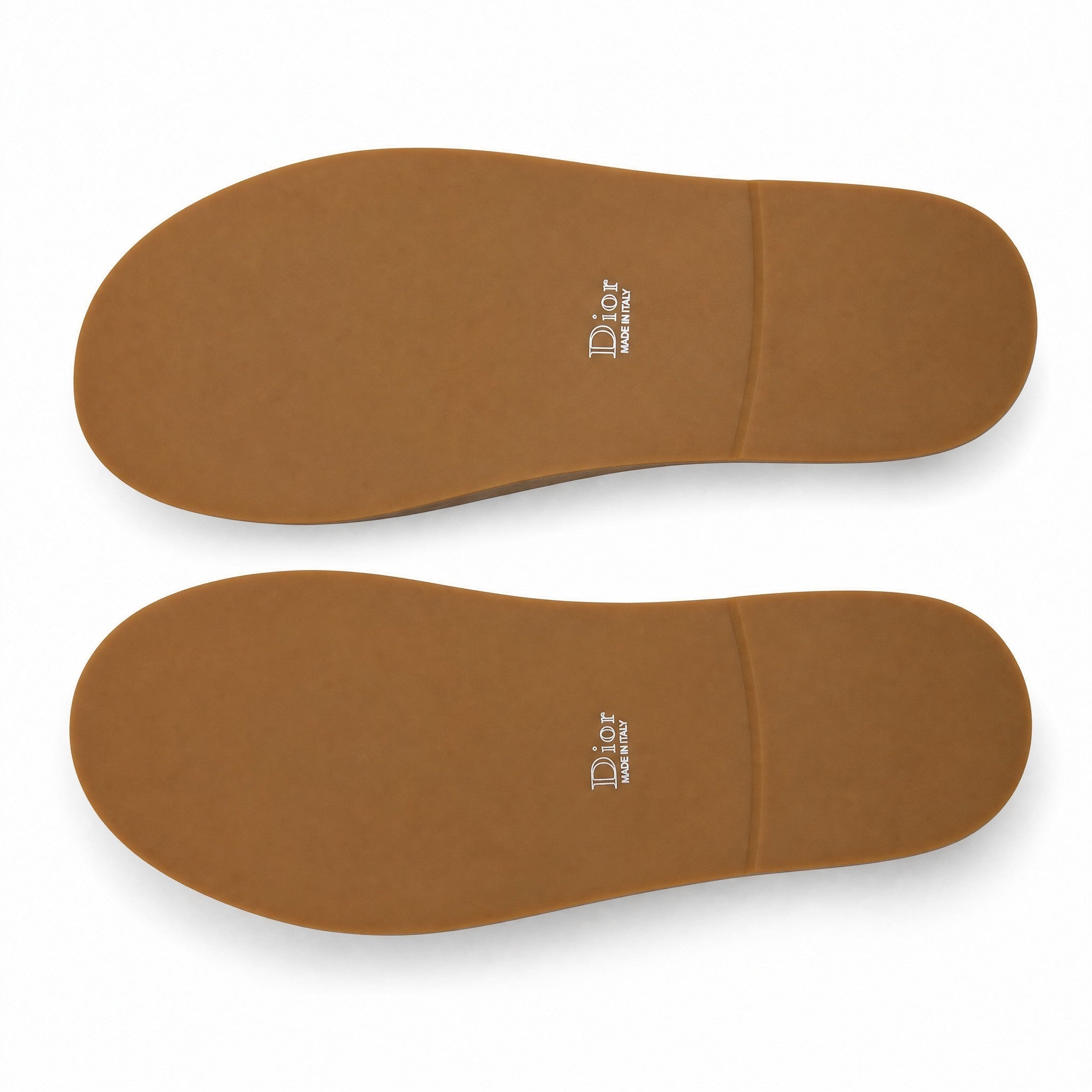 Dior Blue Oblique Rope Sole Slide Sandals