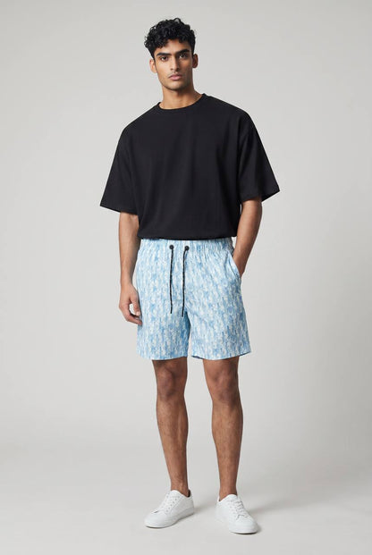 Dior Monogram Swim Shorts 🌊💙 | Premium Quick-Dry Summer Beach Shorts