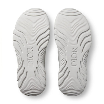 Dior Oblique Grey Slide Sandals