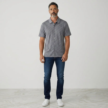 ✨ Dior Oblique Monogram Short Sleeve Shirt – Modern Luxury Statement