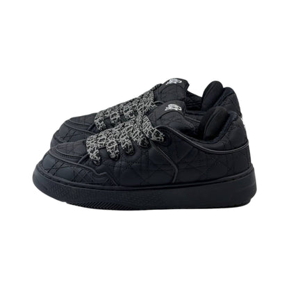 Dior Oblique Quilted Low-Top Sneakers 🖤