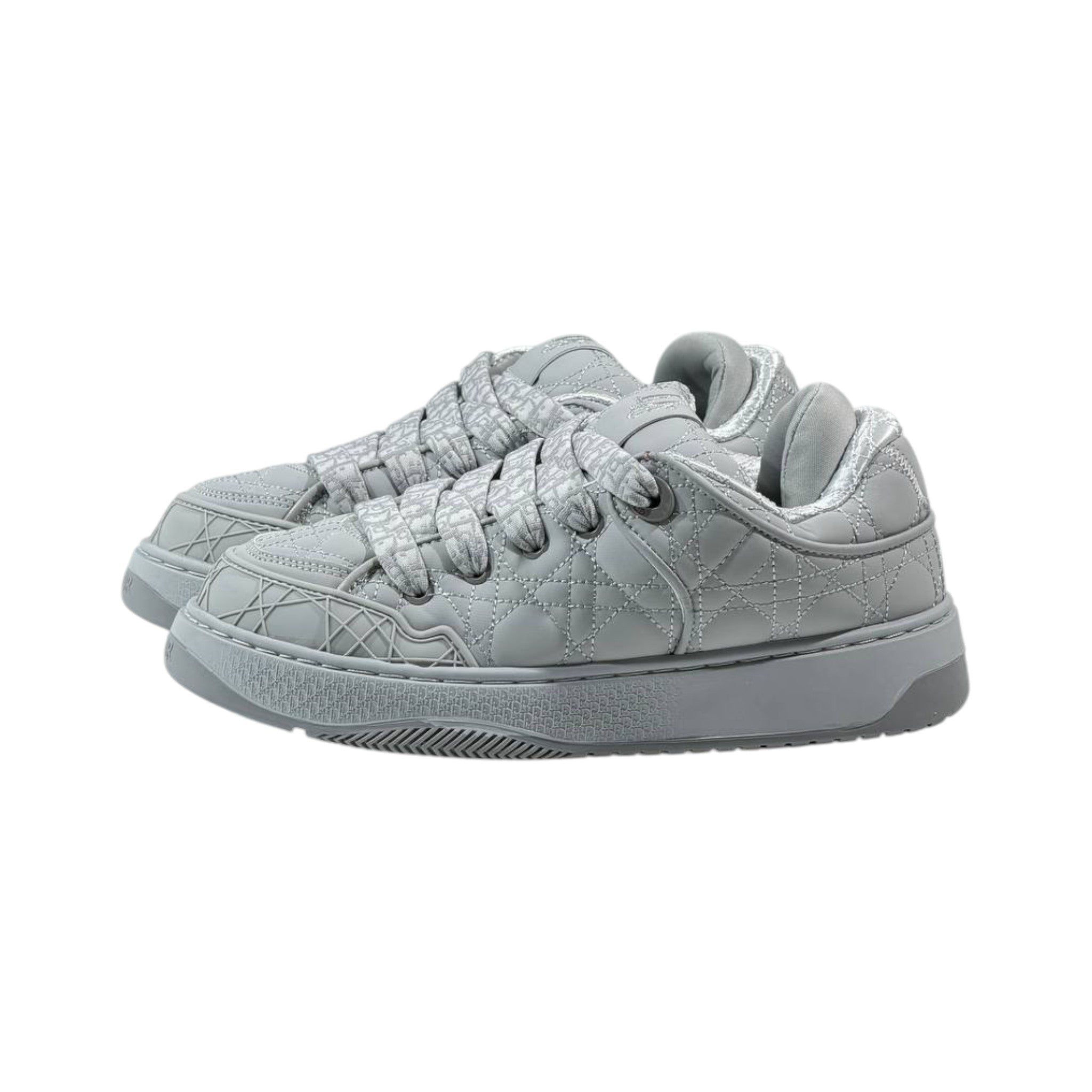 Dior P90 Quilted Low-Top Sneakers 🩶