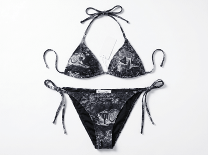 Dior Toile de Jouy Sauvage Bikini Set with Pareo